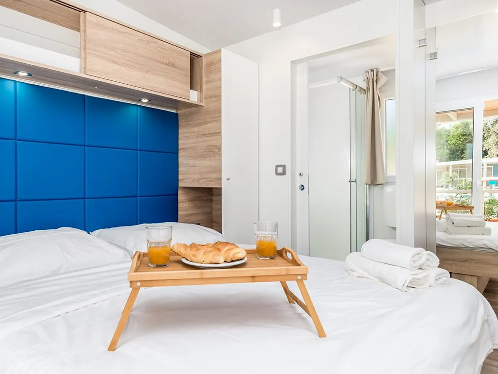 camping-strasko-bedroom-of-mediteran-superior-mobile-home-viii