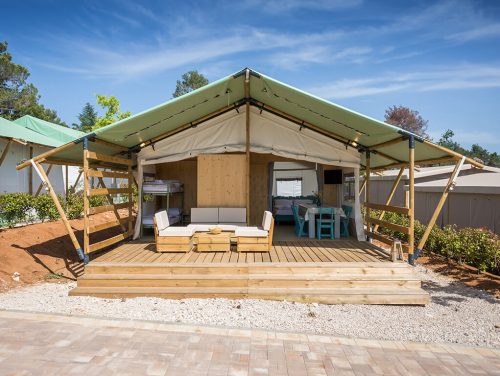 Premium Three Bedroom Glamping Tent (5+1)