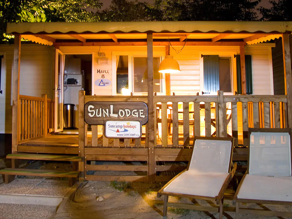 sunlodge-maple-mobile-home-exterior-terrace-night-time-4