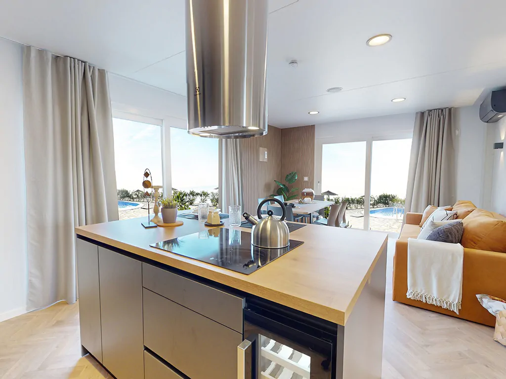 campsite-phalaris-mobile-home-marinus-deluxe-camping-villa-interior-kitchen-living-room