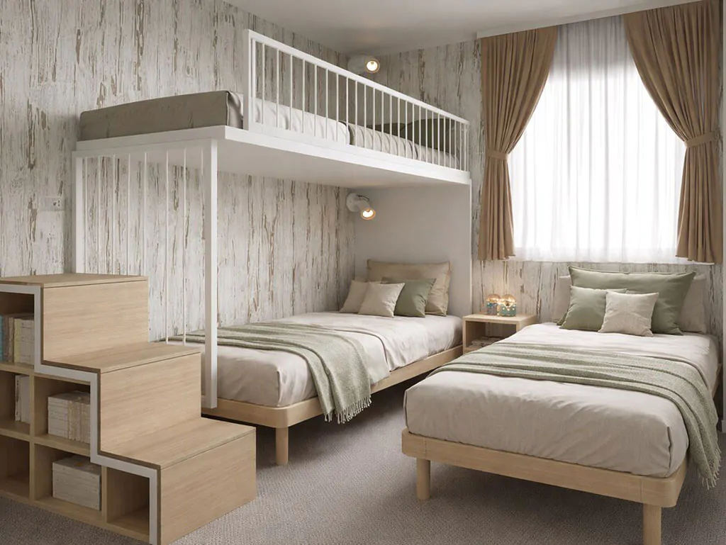 delta-open-air-resort-mobile-home-cottage-superior-interior-bedroom-singlebeds